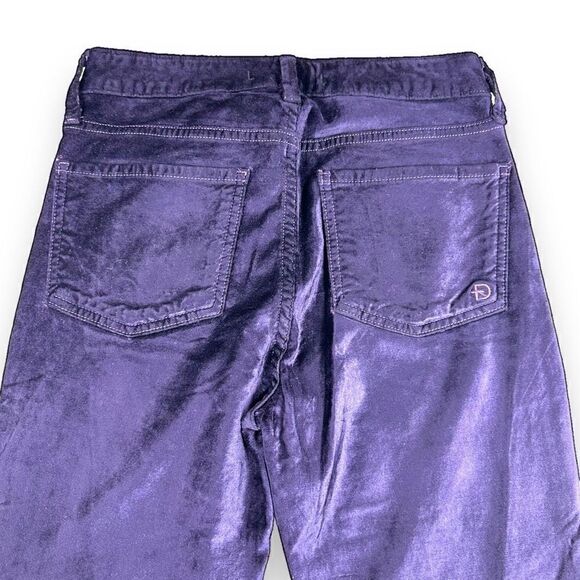 Fidelity Pants Women’s Size‎ 26 Purple Faux Suede Skinny Leg - Picture 4 of 9